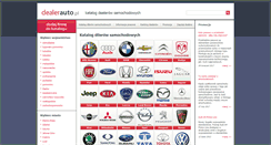 Desktop Screenshot of dealerauto.pl